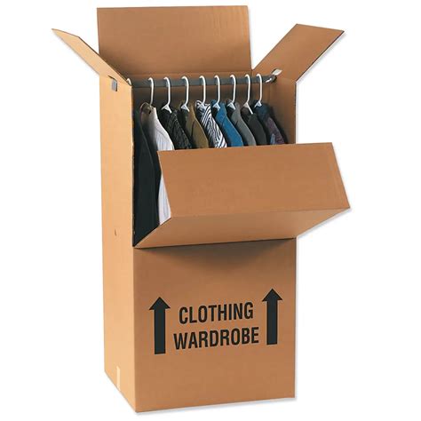 wardrobe moving boxes cost